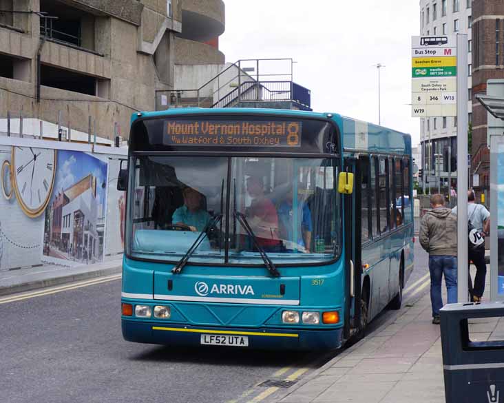 Arriva Kent Thameside DAF SB120 Wright 3517